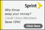 Sprint's Credit Union Member Discount